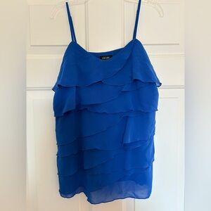 Nicole Vibrant Blue Layered Camisole